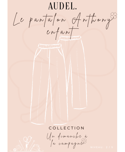 Patron pantalon Anthony enfant